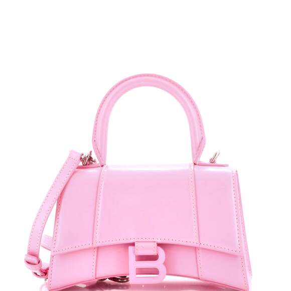 Balenciaga Handbags - Balenciaga Hourglass Top Handle Bag #233088B11B